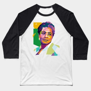 Selma Burke Popart Baseball T-Shirt